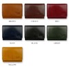 Lee 0520267 Premium Italian Leather Trifold Wallet Compact Wallet (8