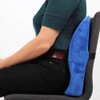 Vital Comfort Lumbar and Seat Cushion, Back Cushion with Memory