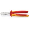 Knipex (kunipekkusu) 7406 – 250tbk Insulation Strong Oblique Nipper Fall Prevention (BK)