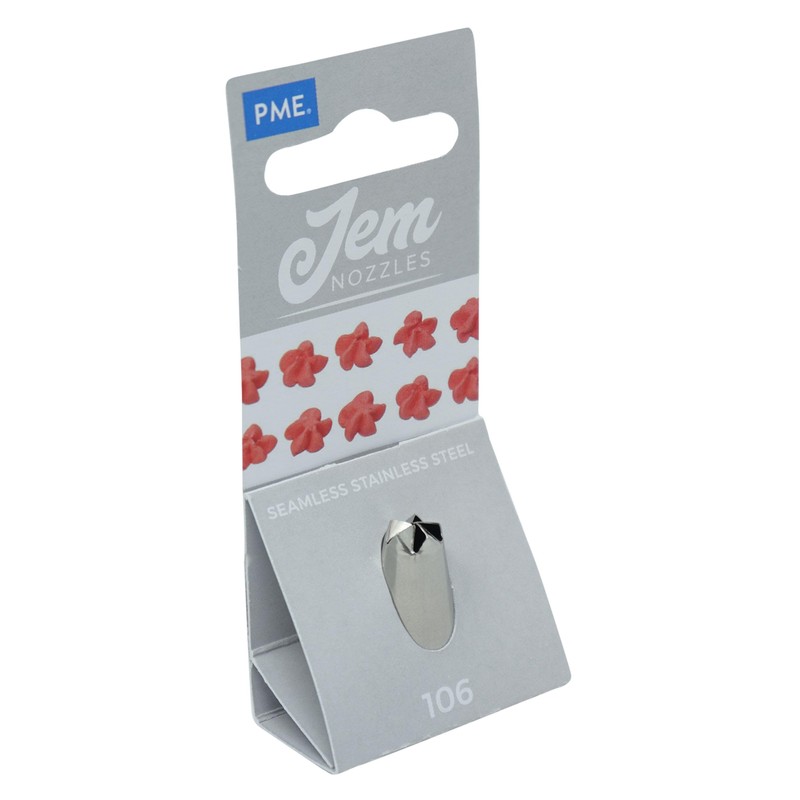 JEM Drop Flower Piping Nozzle no. 106