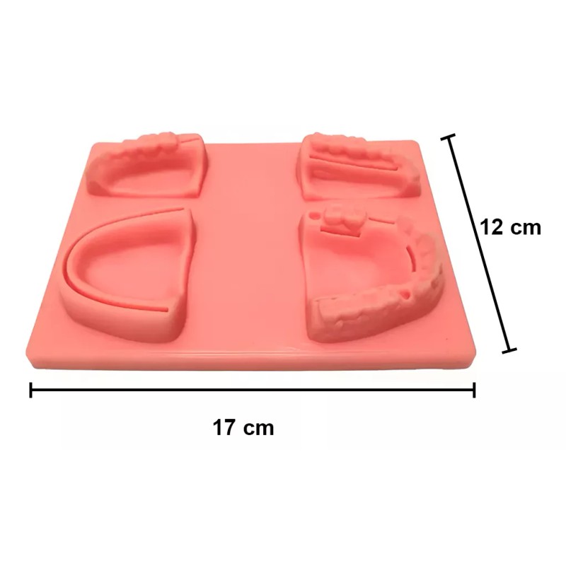 Kingden Pad Sutura Bucal Silicón Boca Odontología Oral Suturar N5002