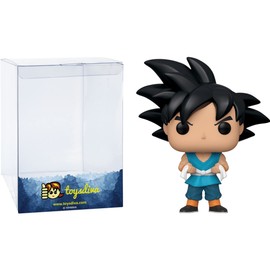 G o k u [28th World Tournament]: P o p ! Animation Vinyl Figurine Bundle with 1 Compatible 'ToysDiva' Graphic Protector (703-44260 - B)