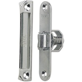 Roller Catch with Round End 20 x 95 mm, Galvanised Steel, Pack of 1