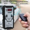 Precise and Reliable Keychain Frequency Tester, Infrared Signal Detection, LED