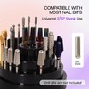 PANA Round Cake Tier Nail Drill Bit Holder Display Organizer