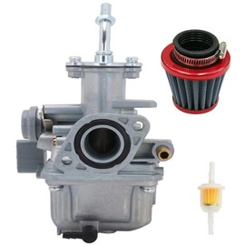 YJGZSVK Carburetor For Yamaha Moto 4 YFM 80 Grizzly 80 YFM80G Badger 80 YFM80 Raptor 80 YFM80R 50 YFM50 YFM50R Replaces 3GB-14101-00-00 Air Filter