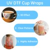 XRTHGS UV DTF Cup Wrap for 16 OZ 24PCS Inspirational