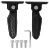MUCKLILY Electric Bike Pedals Folding Foot Pegs for Bicycles for