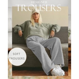 Neer 3 Pack Womens Wide Leg Sweatpants Elastic High Waisted Baggy Long Pant Casual Lounge Yoga Drawstring Jogger with Pockets(Black, Dark Gray, Light Mixed Gray,XX-Large)