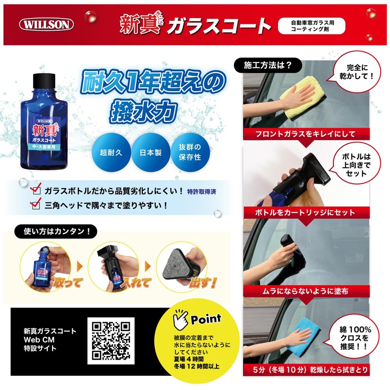 Wilson Shinshin Glass Coat for Small Cars