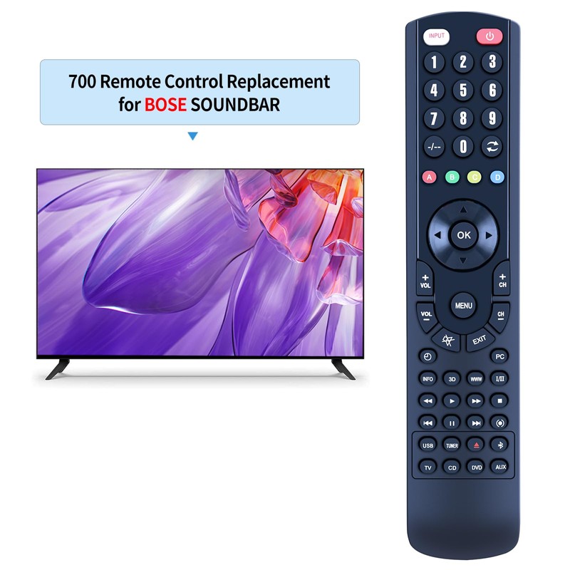 New Replacement Remote Control for Bose Soundbar 700 Home Theater