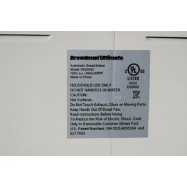 Heavy Duty Pan Seal Kit for Breadman Bread Maker Models TR2200 TR2200C (3-Rivet Pan Version only!)