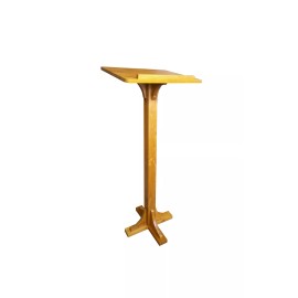 FixtureDisplays Wood Podium Church Pulpit School Lectern Hotel Podium Event Speaker Lectern