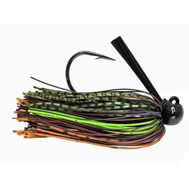 DOBYNS RODS JIG 1 OZ / 3 Pack/Green Weenie