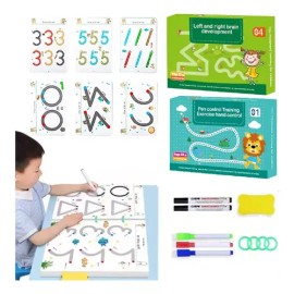 Conjunto De 2 Piezas Para Cuadernos Infantiles Montessori                                                                                             