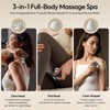 Portable Massage Gun Mini with 3 Speeds and Heating Base,