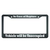 HOSNYE in Case of Rapture Vehicle Will be Unoccupied License