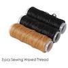 Fdit 12 Piezas Kit de Herramientas para Coser Cuero, Agujas