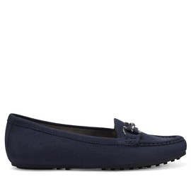 Aerosoles Women's Day Driving Style Loafer, Azul Marino (Navy Faux Suede), 8.5 US