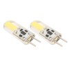 2PCS Silicone LED Light Bulb GY6.35 COB 1505 3W 12V