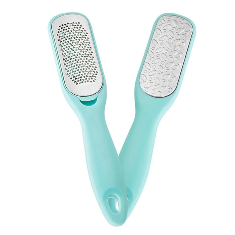 Baluue 3pcs Double-sided Stainless Steel Callus Remover Foot File Professional