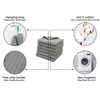 ZOLLNER Set of 6 Guest Towels 40 x 60 cm
