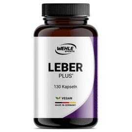 Liver Treatment Milk Thistle Capsules High Dose - 80% Silymarin, Artichoke, Dandelion, Curcuma, Gentian and Choline for the Liver - 130 Capsules 6-Way Complex - Wehle Sports