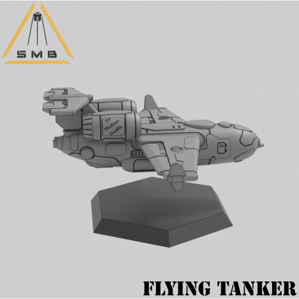 Unbranded Flying tanker x2 - Alternate Battletech Model - By