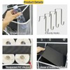 Chuanke 5 Tier Over the Door Organizer with 20 Pockets