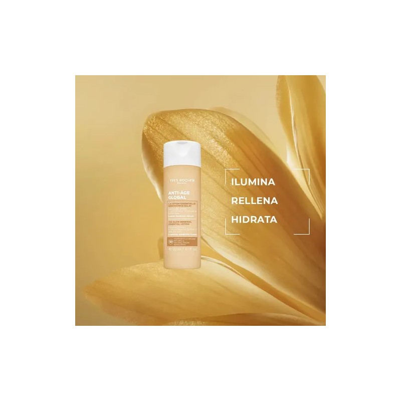 Yves Rocher Tónico Facial Hidratante Anti Age Global, 122 Ml