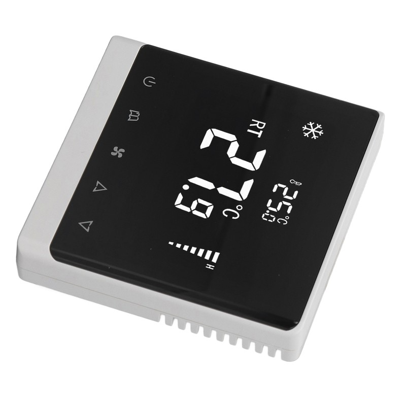 Air Conditioning Fan Thermostat Home Touchscreen Thermostat Panel Temperature Controller