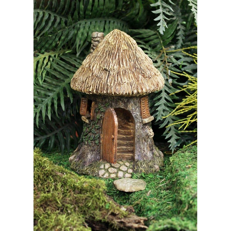 TG,LLC Treasure Gurus Elf Tree House Gnome Home Fairy Garden