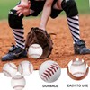 OMYOPY 2 Pack Blank Baseballs Solid Cork Core, 9 Inch