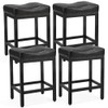 DUMOS Bar Stools Set of 4, 24 inch Counter Height