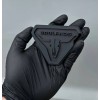 UsaStandard 2x Car Fender Badlands Long Horn Emblem Badge Black