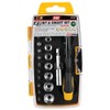 Performance Tool 20156 23-Piece Ratcheting Bit and Socket Set With