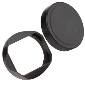 Haoge Lens Hood Metal Square Bayonet for SIGMA 65mm F2 DG DN Contemporary Mirrorless lens 65mm/f2 for Sony A7R4 E-Mount and Leica SL TL2 L Mount Camera