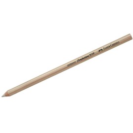 Faber-Castell 185812 - Lápiz borrador de punta única, color blanco