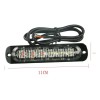 Eurotruck Mexico Lateral Led Barra Estrobo Escolta Patrulla 16 Funciones