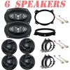 Power Acoustik EF694, EF653 Speakers for 2010-2022 Toyota 4Runner For