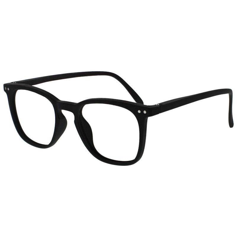 Opulize Bex M64-1 -1.50 Long Distance Glasses Myopia Large Square