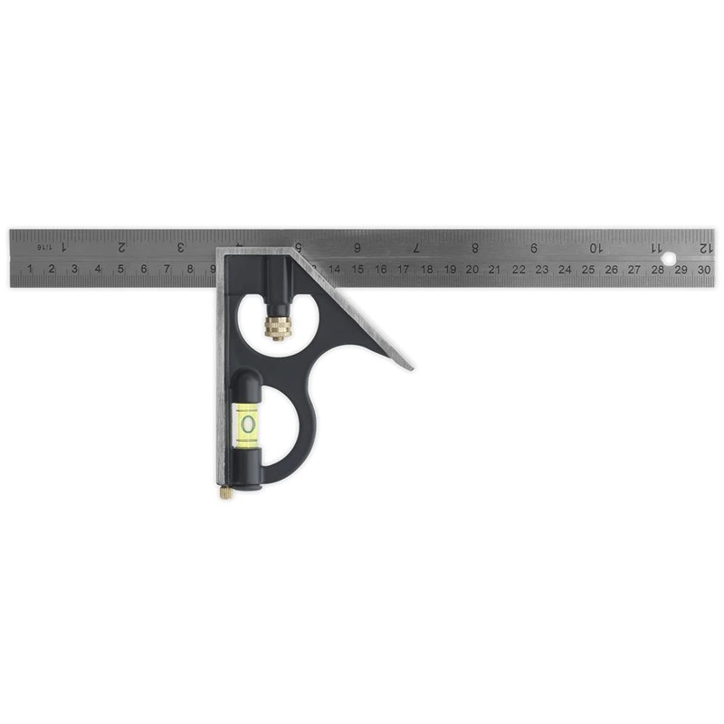 Sealey Ak6095 Combination Square 300Mm