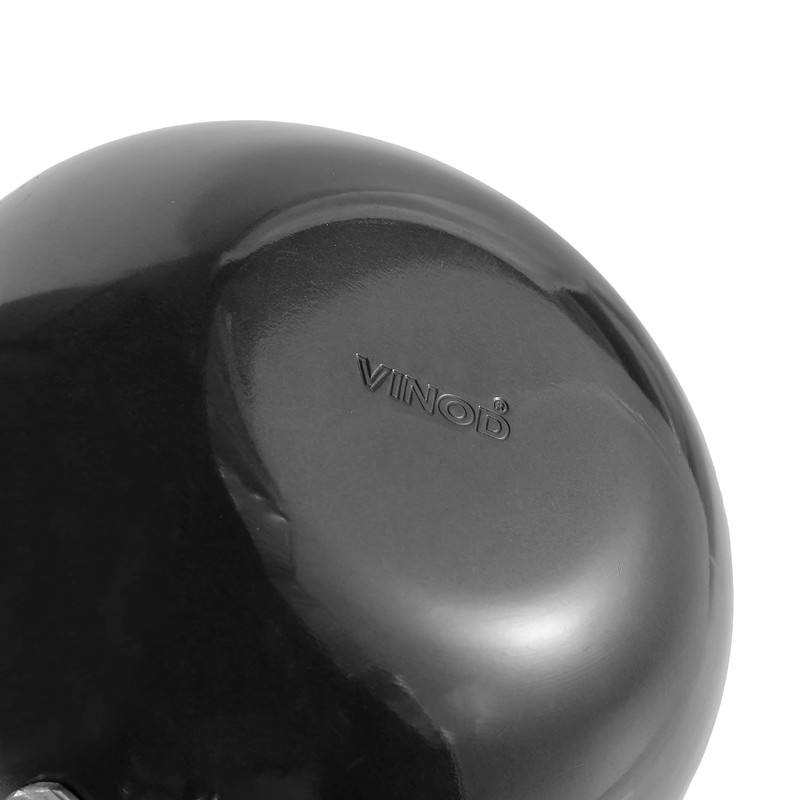 Vinod Pearl Hard Anodised Tadka Pan - | 3.25mm Thickness