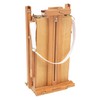Grand Luxe Half Box French Easel- Oiled Beechwood Artist Easel