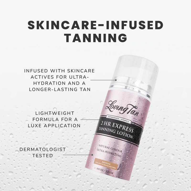 Loving Tan 2 Hour Tanning Lotion 100ml - Medium