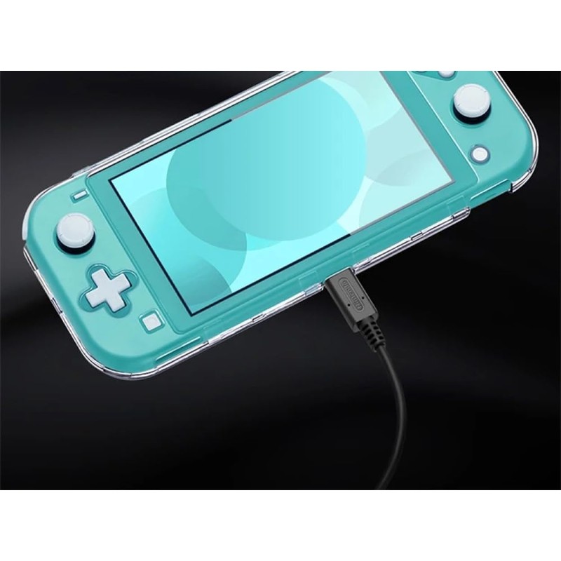 DA GAMERS Protector Rígido Transparente Switch Lite Crystal Cover Case