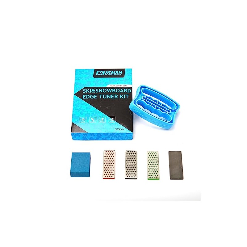 XCMAN Alpine Freeride Snowboard Ski Edge Bevel Tuning Kit Edge
