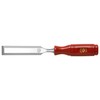 Kirschen 1003024 Firmer Chisel with Plastic Handle, Red/Silver, 24 mm