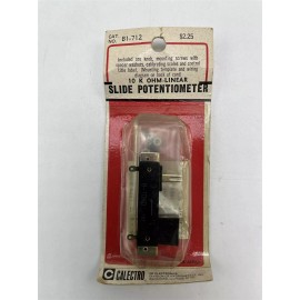 Calectro 10k Ohm Linear Slide Potentiometer B1-712