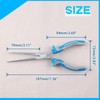 SPEEDWOX Micro Extra Long Needle Nose Pliers Mini Needle Nose